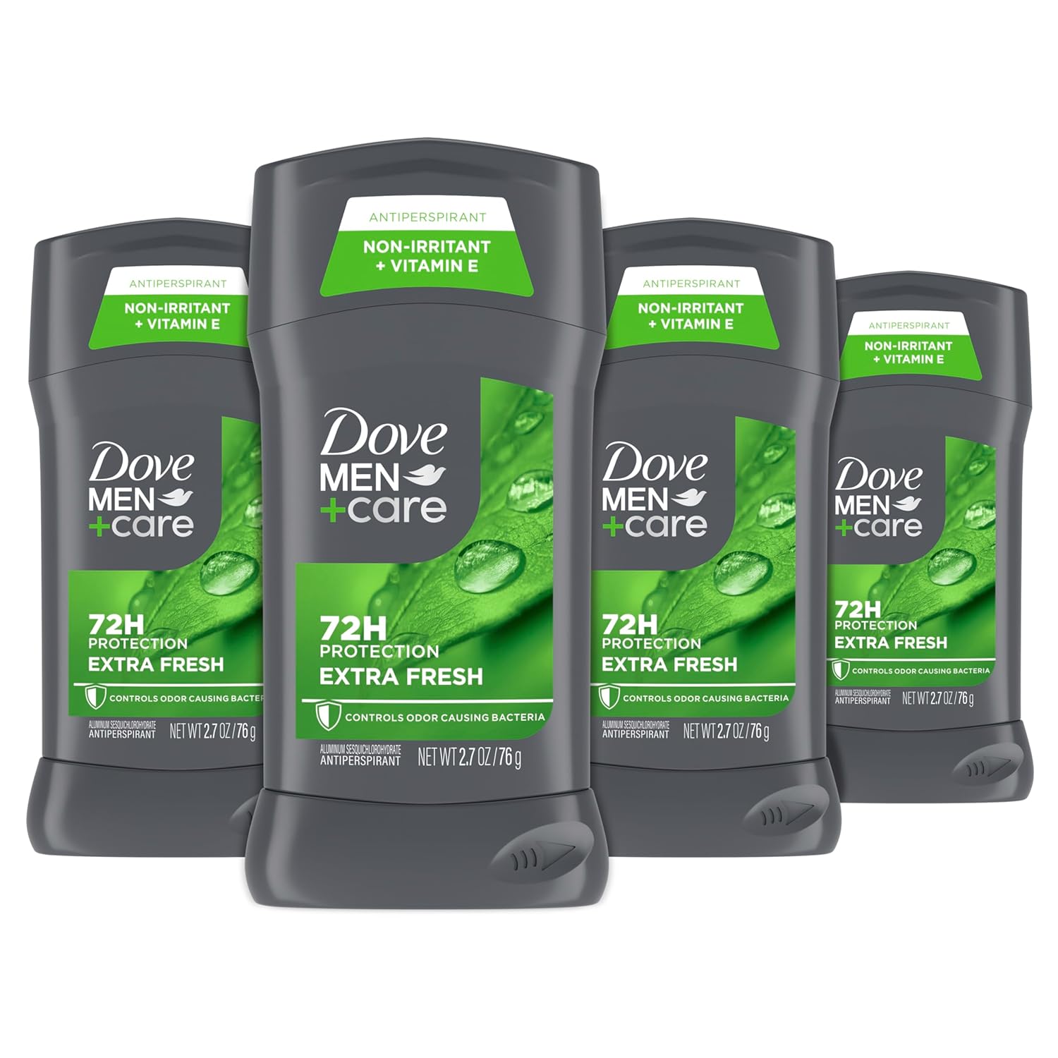 DOVE MEN + CARE Antiperspirant Deodorant Stick for Men Extra Fresh with 72-hour Sweat & Odor Protection Long-lasting Citrus scent