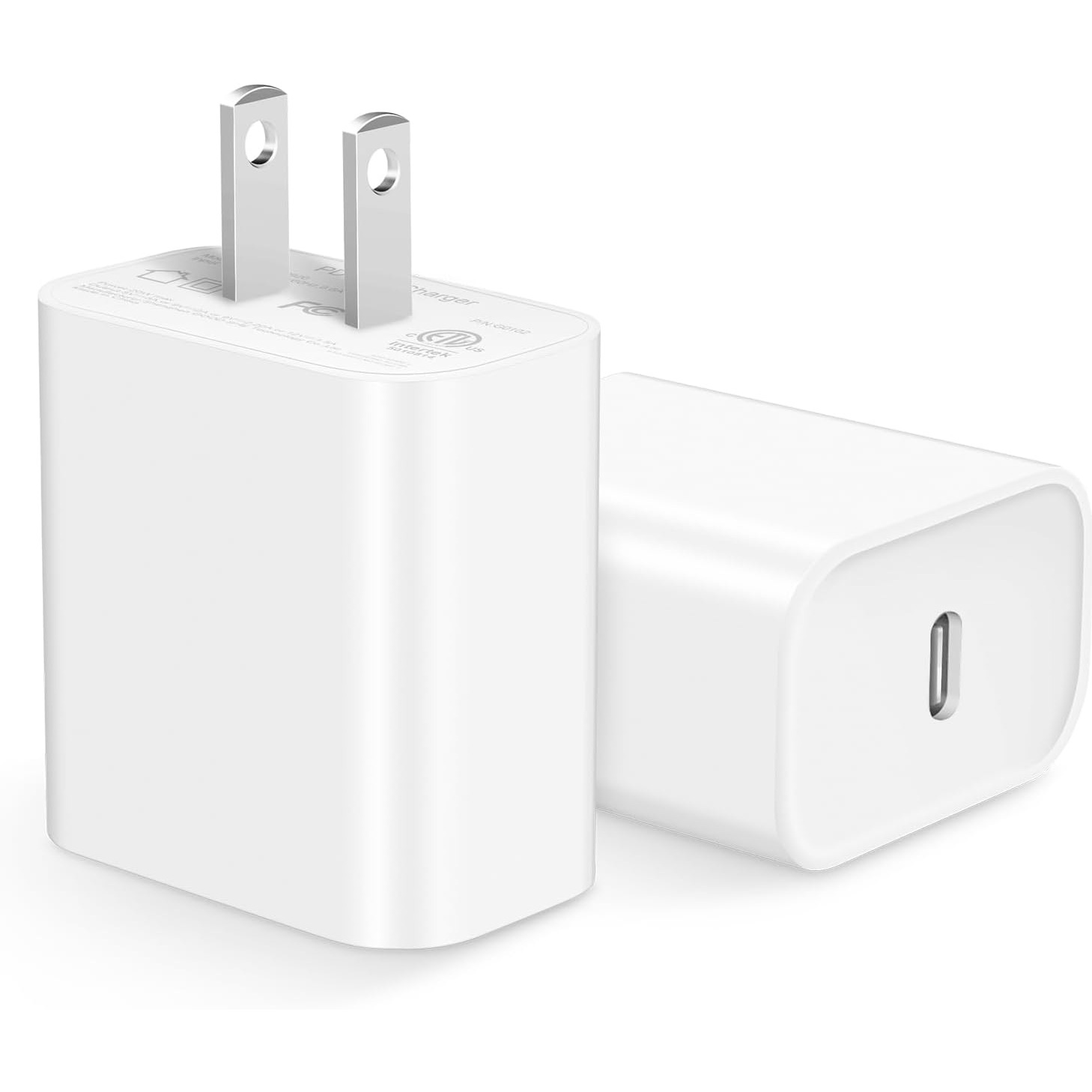 iPhone 17 Charger Block, USB C Charger Block 20W Type C Wall Charger for iPhone 17/17 Air/17 Pro/17 Pro Max, 16 15 14 13 12 11, iPad, Google, Samsung