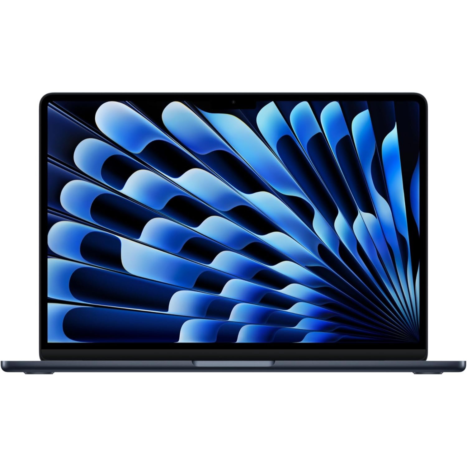 Apple 2026 MacBook Air 13-inch Laptop with M5 chip: Built for AI, LRD, 16GB, 512GB SSD, 12MP Center Stage Camera, Touch ID, Wi-Fi 7; Midnight