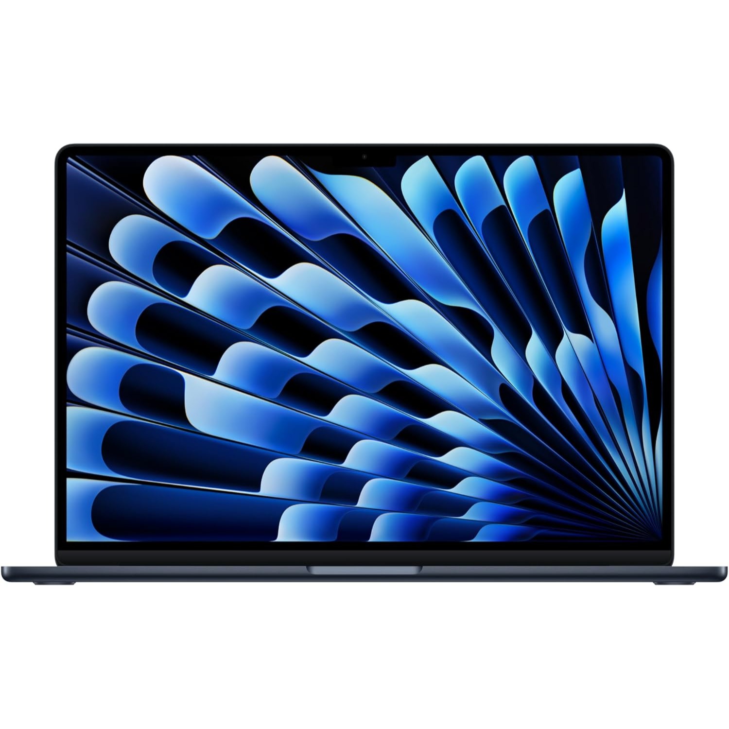 Apple 2025 MacBook Air 15-inch Laptop with M4 chip: Built for Apple Intelligence, LRD, 16GB, 256GB SSD, 12MP Center Stage Camera, Touch ID; Midnight