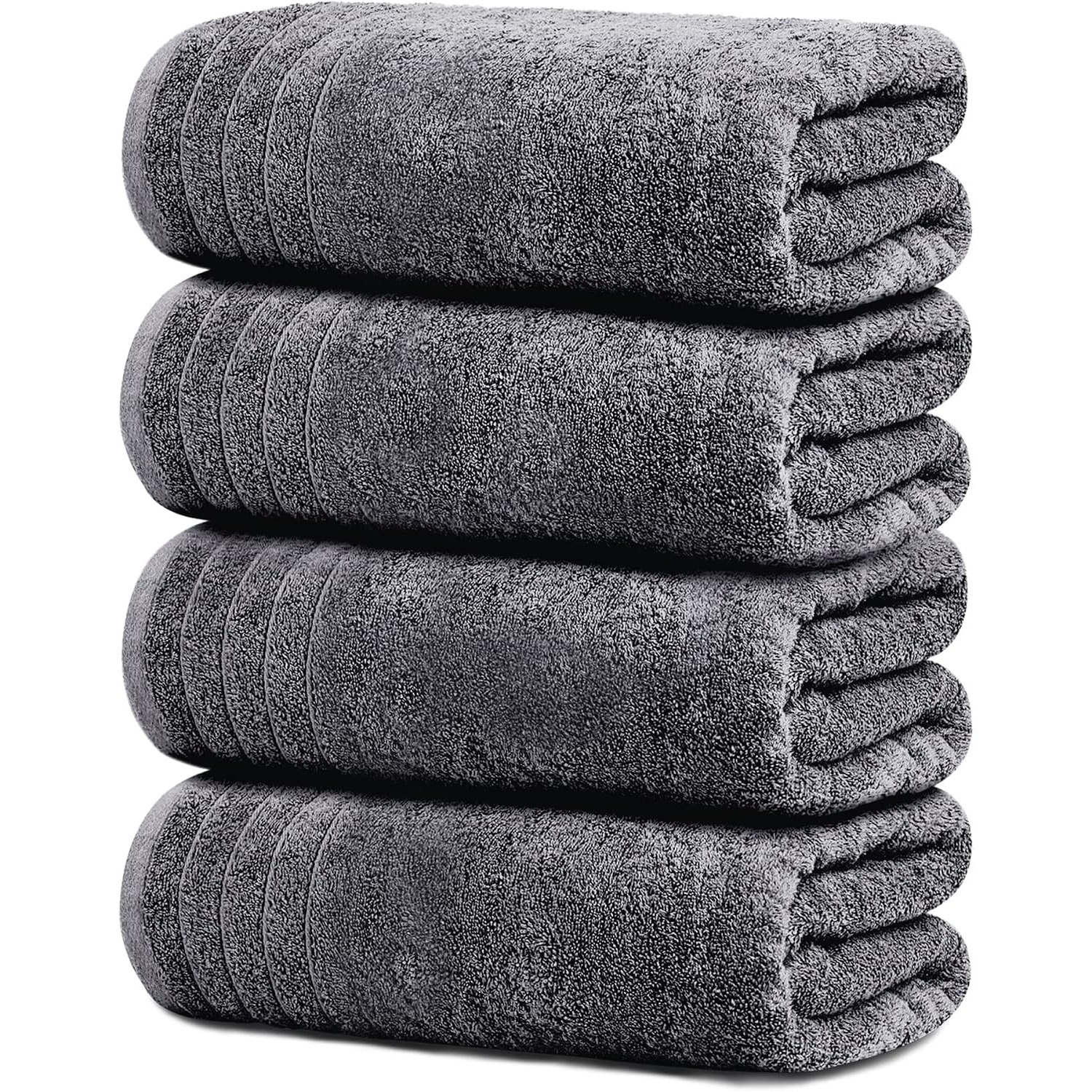 Tens Towels 4 Piece Extra Large Bath Towels 30 x 60 Inches