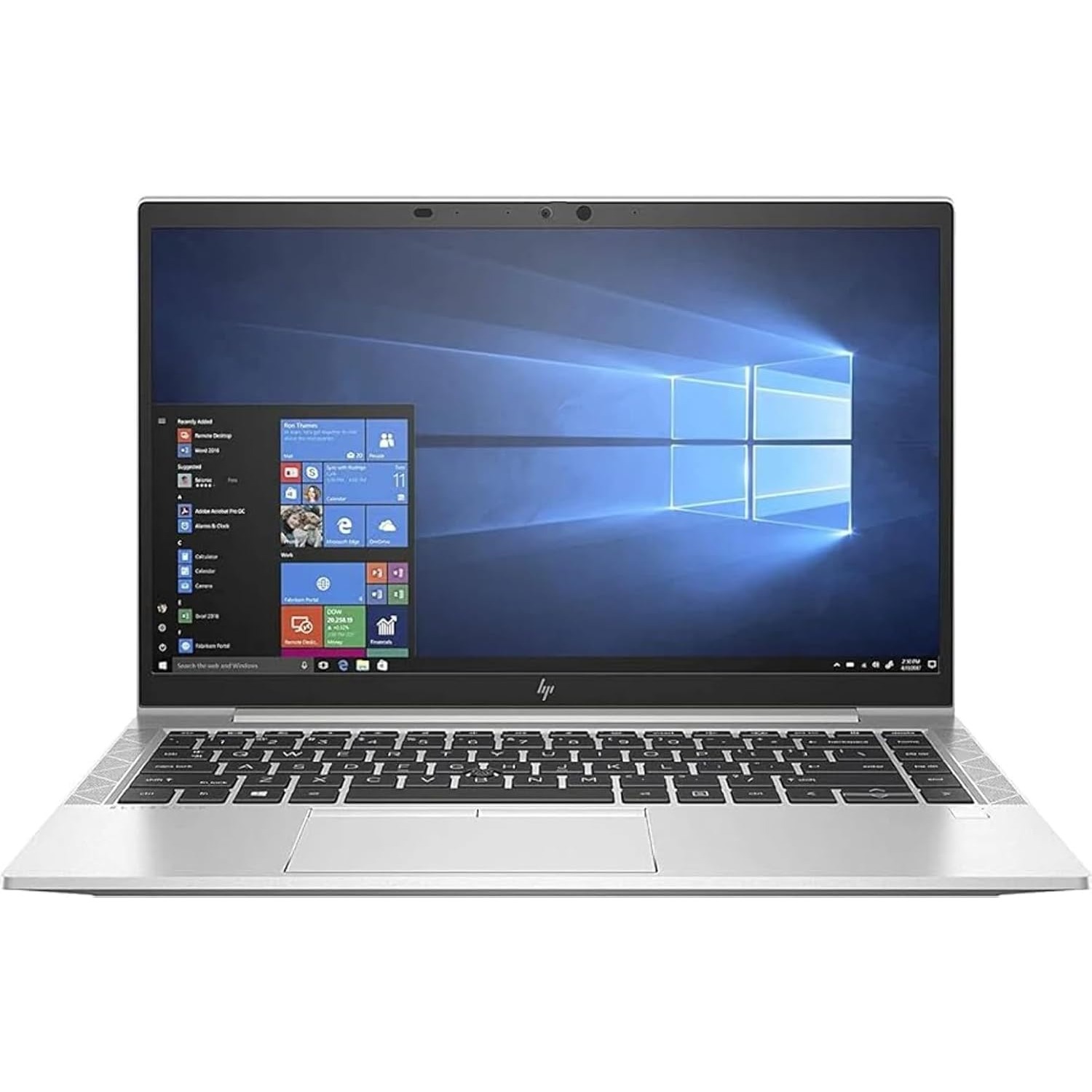 HP EliteBook 840 G7 14" Laptop, Intel Core i5-10th Gen, 16GB RAM, 256GB SSD, Win11 Pro