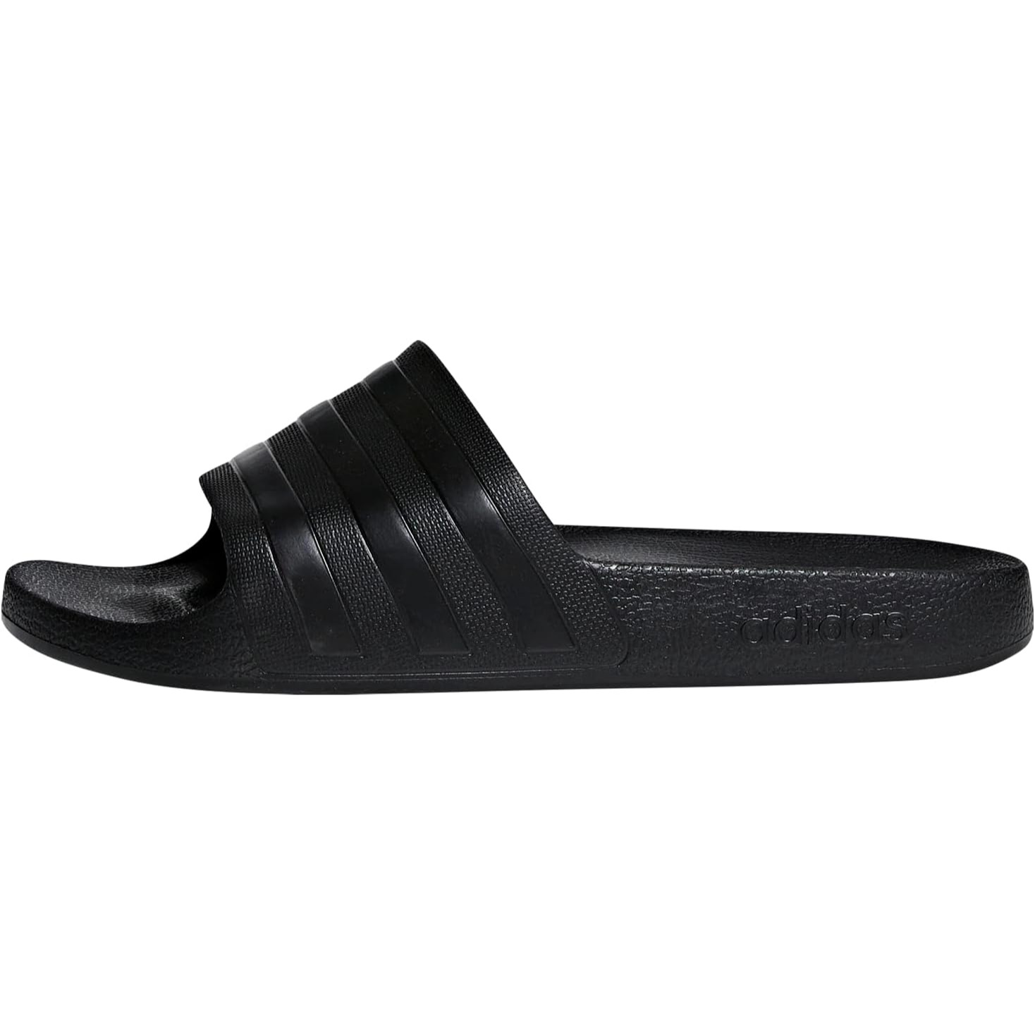 adidas Mens Adilette Aqua Slides Casual Sandals Casual Black