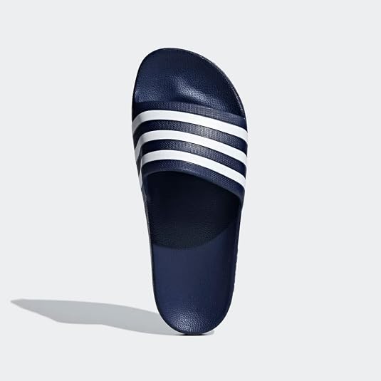 adidas Mens Adilette Aqua Slides Casual Sandals Casual - Dark Blue